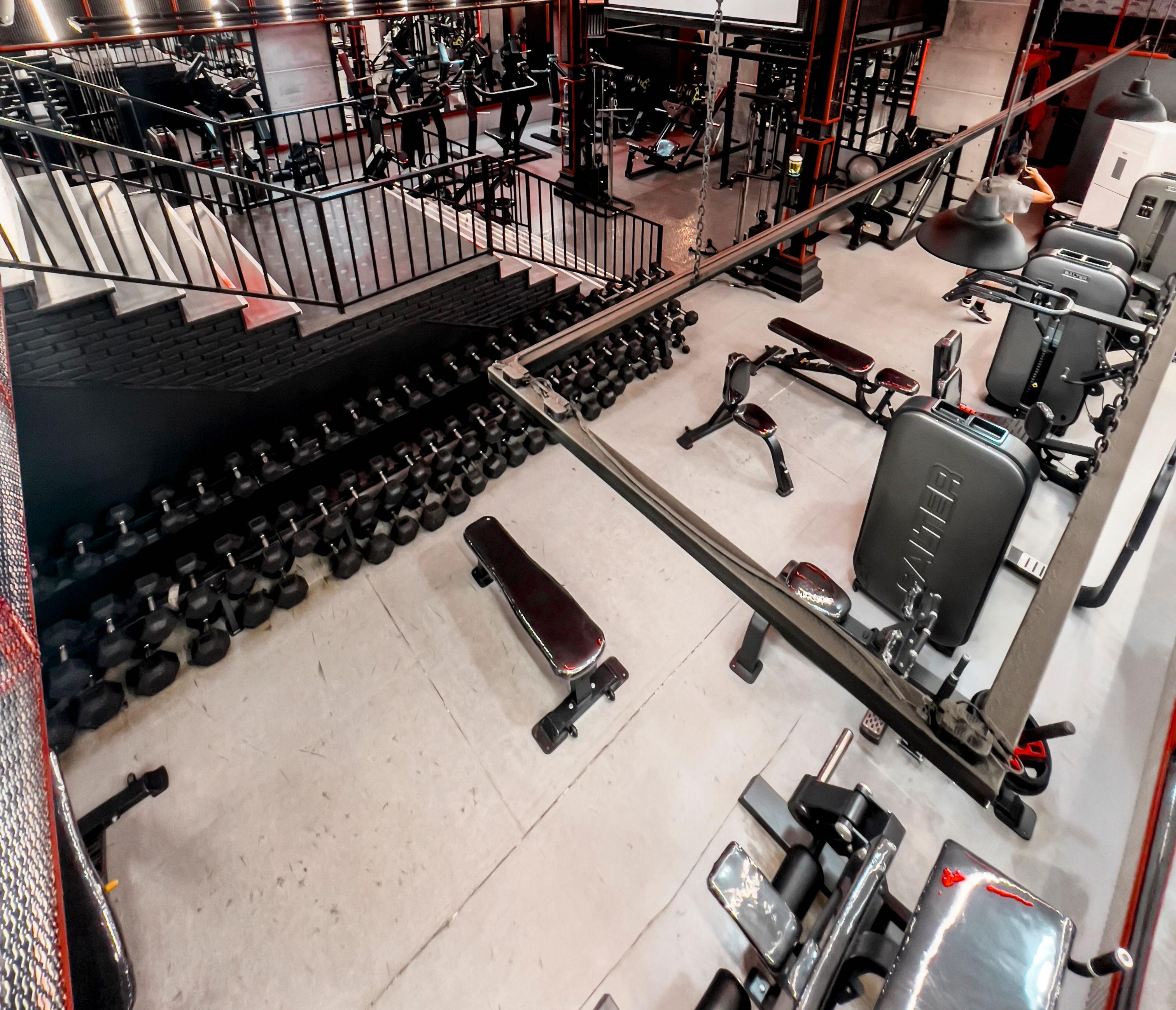 Elite athlete training at XTREME FITNESS